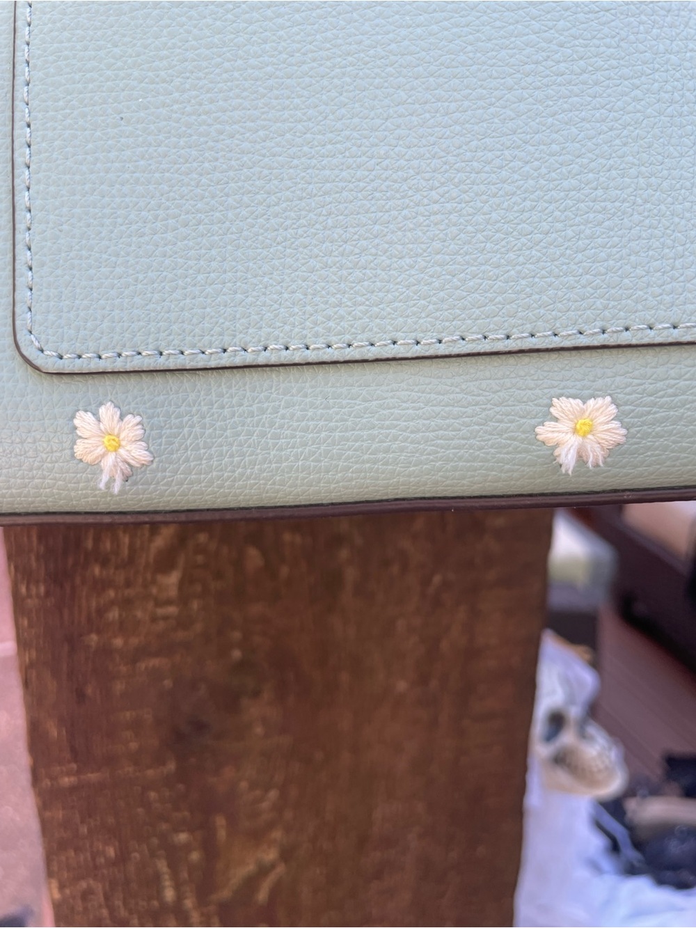 kate spade mint daisy-printed shoulder bag - Picture 11 of 14